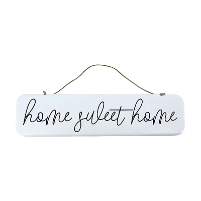 Metal 'Home Sweet Home' Wall Décor