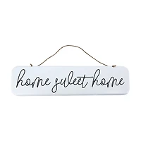 Metal 'Home Sweet Home' Wall Décor