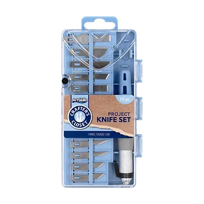 Crafter's Closet Project Knife Set, 15 pc