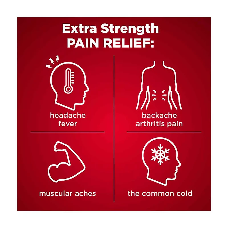 GoodSense Rapid Release Pain Relief, Acetaminophen Caplets 500 mg