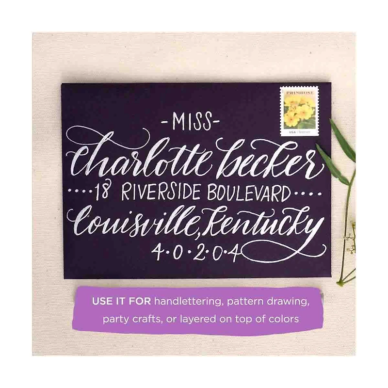 Gelly Roll Pen, Metallic Green