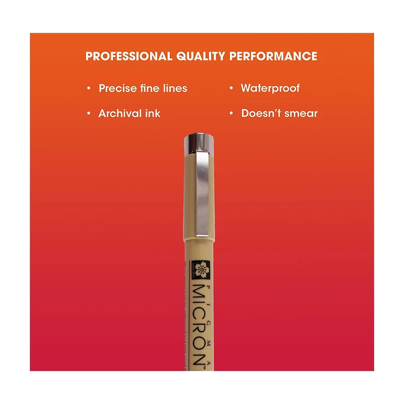 Pigma Micron 05 Fineliner Pen, 0.45 mm