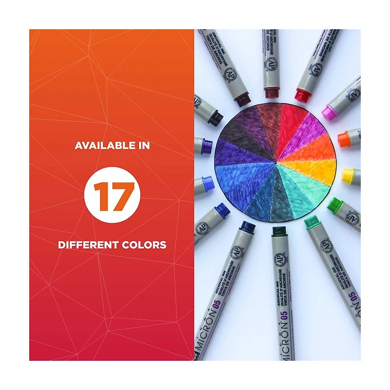 Pigma Micron 05 Fineliner Pen, 0.45 mm