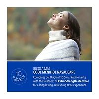 Ricola Extra Strength Nasal Care Cool Menthol Throat Drops, 34 ct