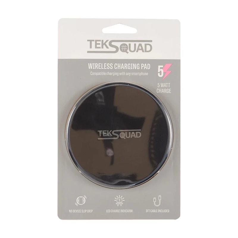 TEKSQUAD Wireless Charging Pad, 5-Watt Charge