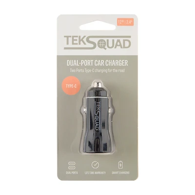 TekSquad Dual-Port Car Charger