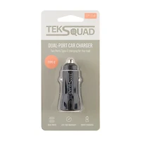 TekSquad Dual-Port Car Charger