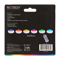 LED Puck Light with Remote Control