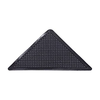 Ideas in Motion Triangular Rug Grippers, Black, 8 ct