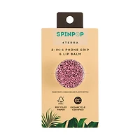 4Terra SpinPop 2-in-1 Phone Grip & Lip Balm, Assorted