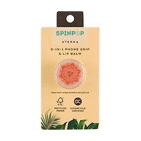 4Terra SpinPop 2-in-1 Phone Grip & Lip Balm, Assorted