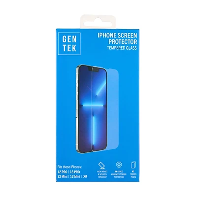GENTEK iPhone Screen Protection, Tempered Glass