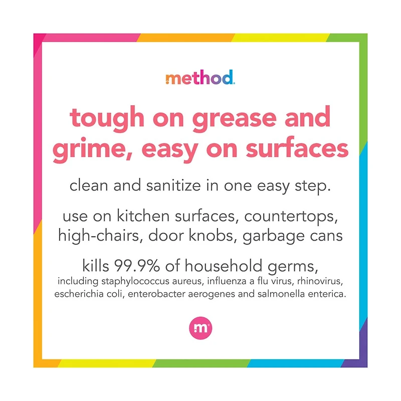 Method Antibacterial Citron All-Purpose Cleaner, 28 fl oz