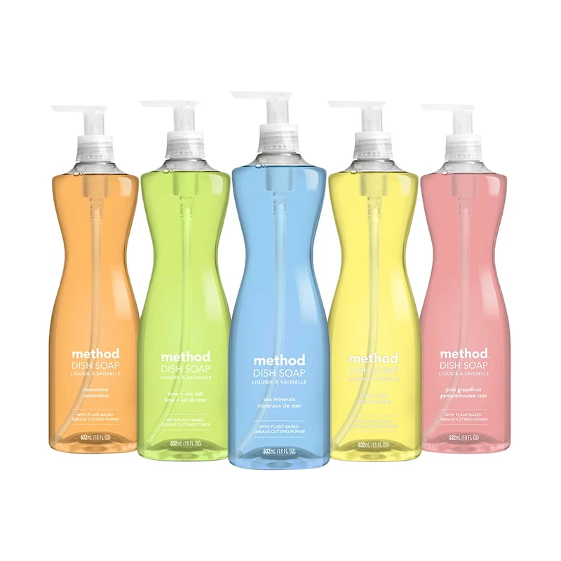 Method Lemon Mint Dish Soap, 18 fl oz