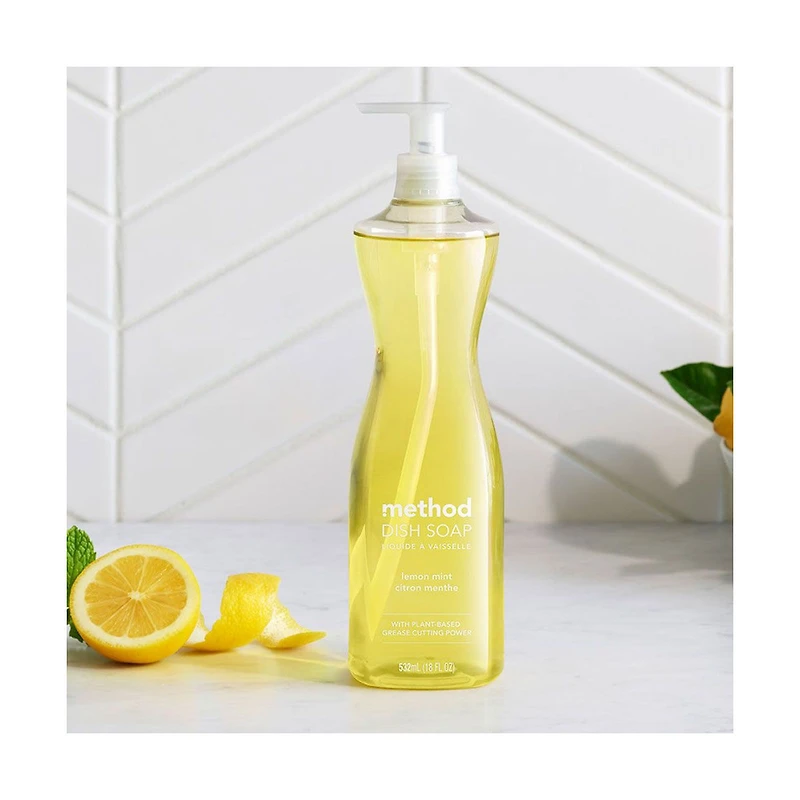 Method Lemon Mint Dish Soap, 18 fl oz