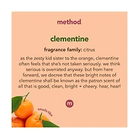 Method Clementine Dish Soap, 18 fl oz