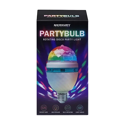 Spinning Party LED Bulb