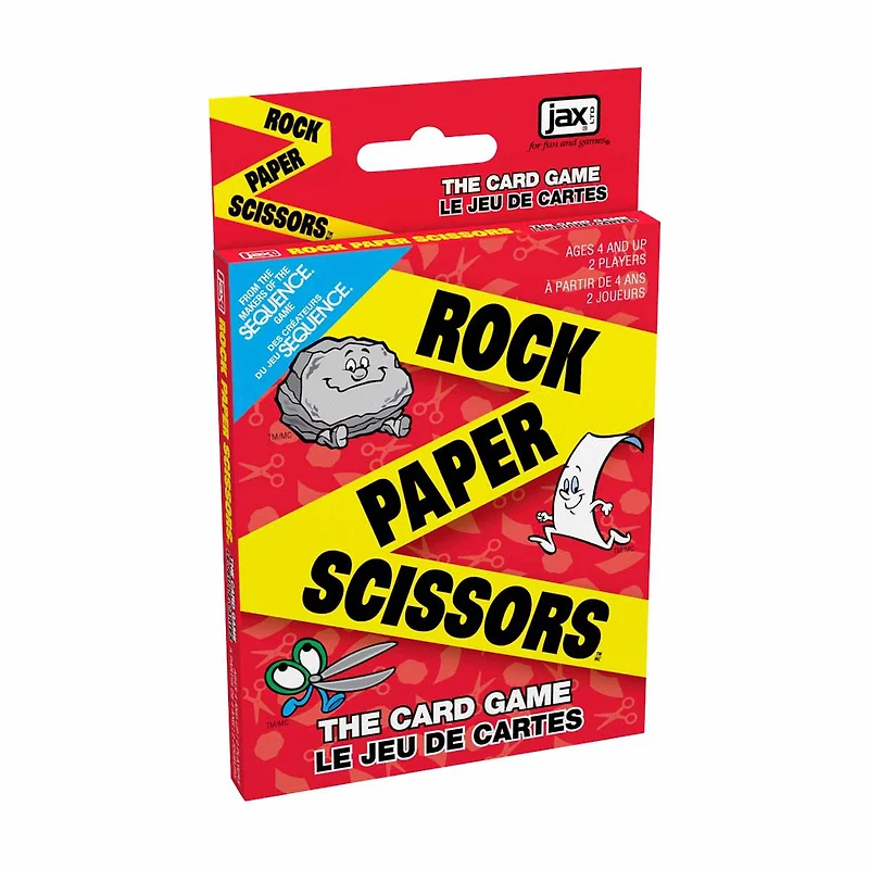Jax Rock Paper Scissors Card Game