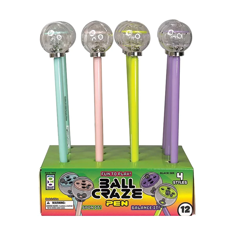 Raymond Geddes Ball Craze Maze Pens