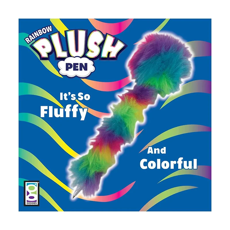 Raymond Geddes Rainbow Plush Pens