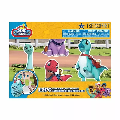 Peek-A-Boo Wood Puzzles, Assortment