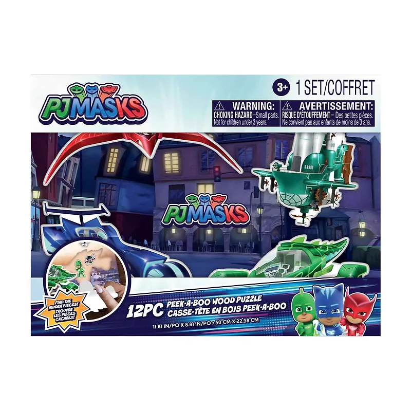 Peek-A-Boo Wood Puzzles, Assortment