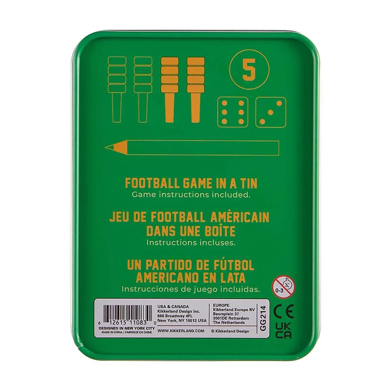 Kikkerlands Football Game in a Tin
