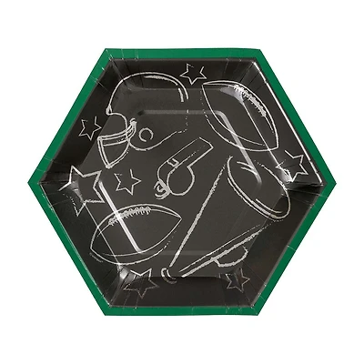 Kickoff Football Party Plates, 8 Count