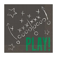 'Play' Kickoff Football Luncheon Napkins, 16 Count