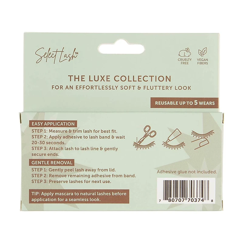 Select Lash Twinkle Luxe Collection Faux Mink Lashes