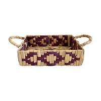 Water Hyacinth Leaf Basket, Large