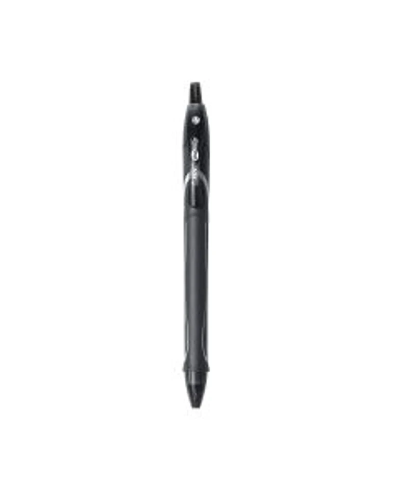 BIC Gel-ocity Quick Dry Gel Pen, Medium, Black