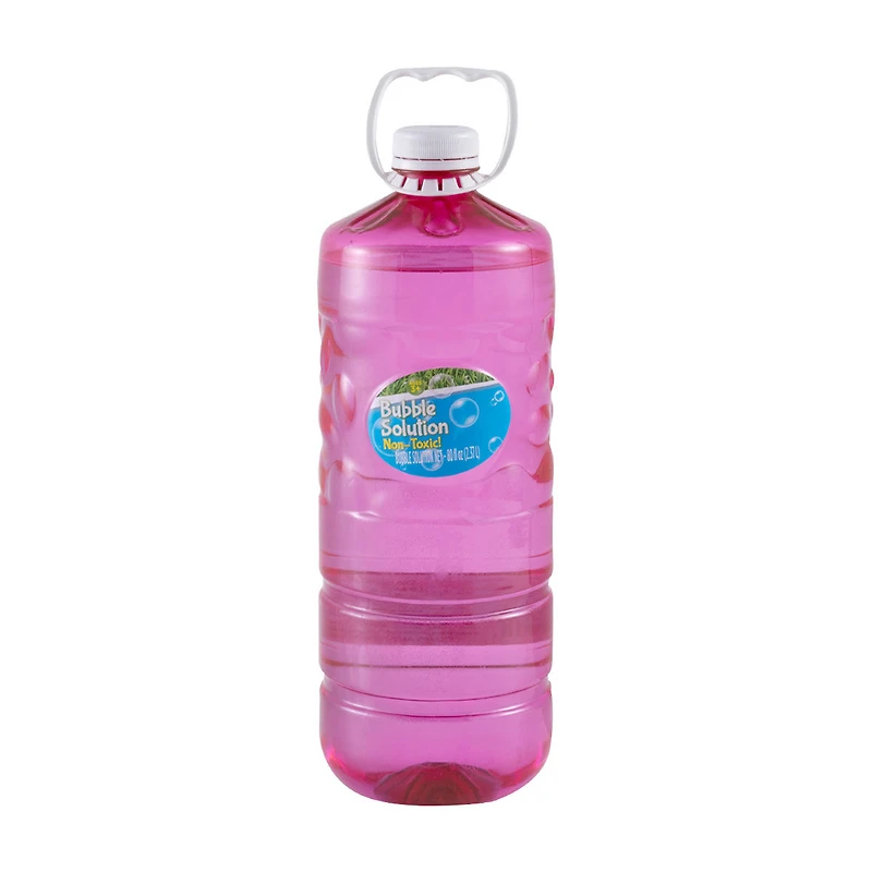 Non-Toxic Bubble Solution Refill Bottle, 80 fl oz