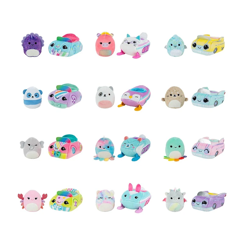 Squishville Mini-Squishmallow Plush and Vehicle