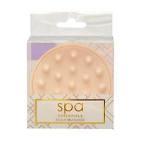 Spa Essentials Scalp Massager, Tan