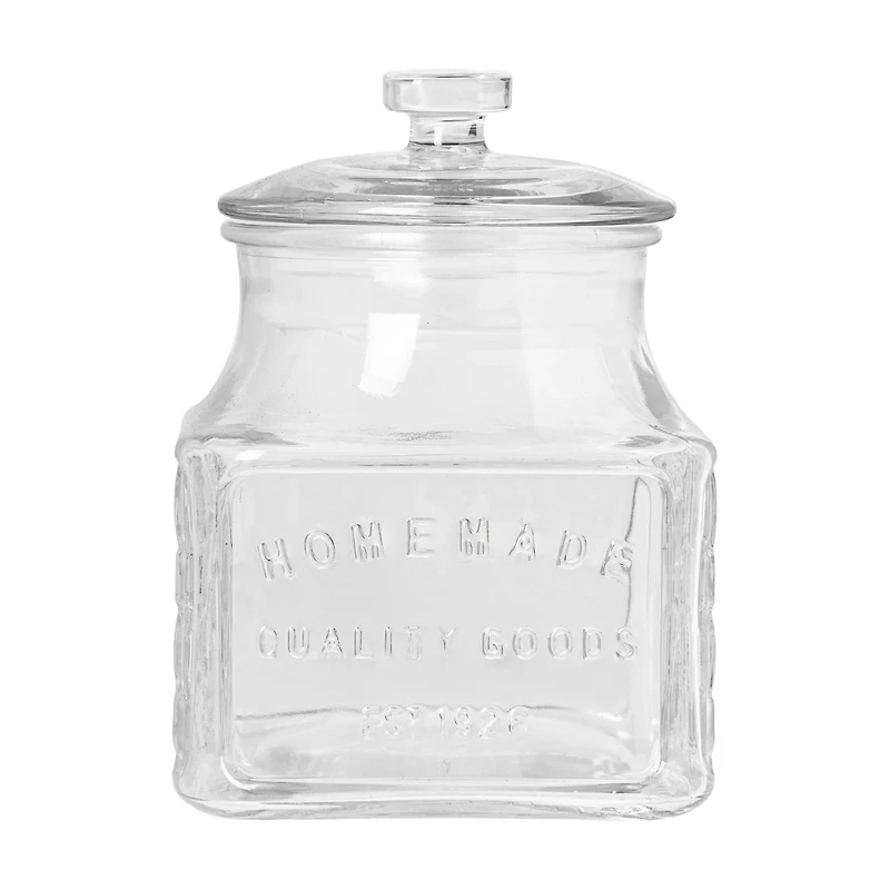 Glass Canister with Lid, 33.8 oz
