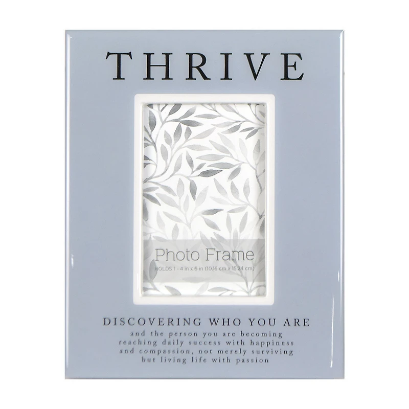'Thrive' Picture Frame, 4 in x 6 in