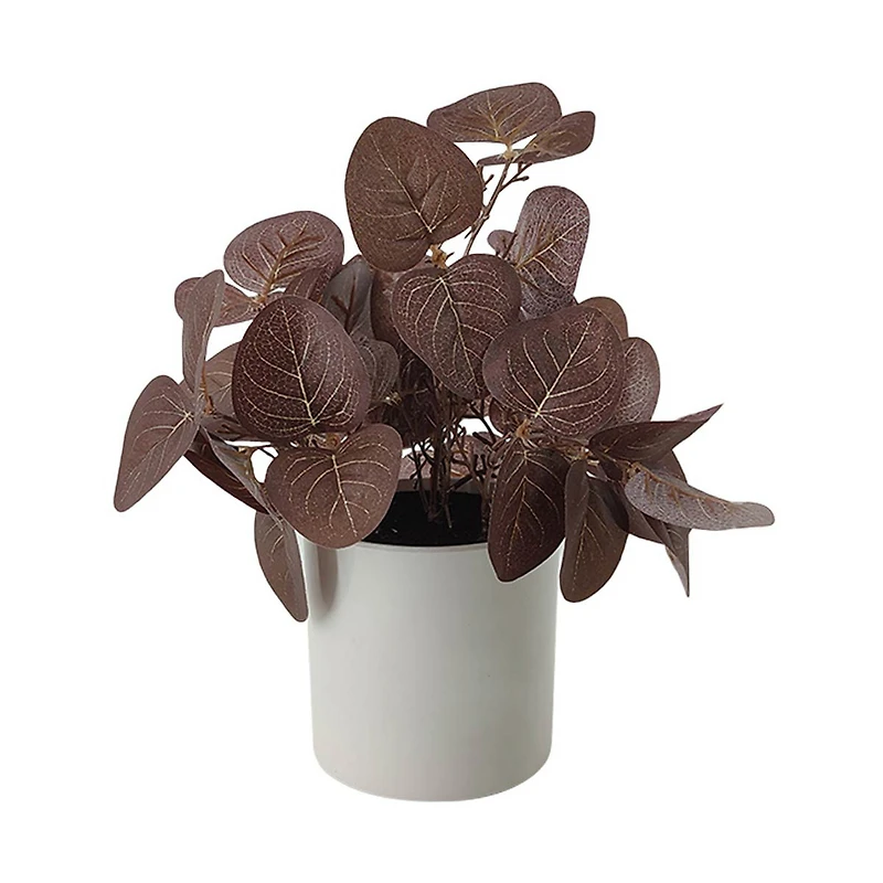 Red Eucalyptus Artificial Plant