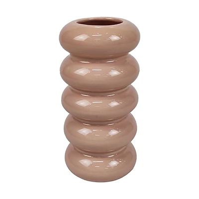 Decorative Ceramic Vase, Pink