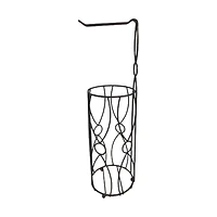 Free Standing Toilet Paper Reserve Holder, Bronze