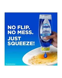 Dawn Ez-Squeeze Platinum Dishwashing Liquid Dish Soap - Refreshing Rain, 18 fl oz