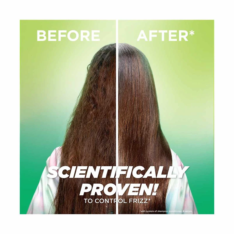 Garnier Fructis Sleek & Shine Smoothing Conditioner for Frizzy Dry Hair, 33.8 fl oz