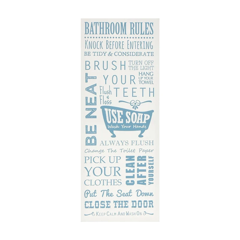 Assorted Art Sayings, 8 in x 20 in