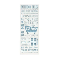 Assorted Art Sayings, 8 in x 20 in