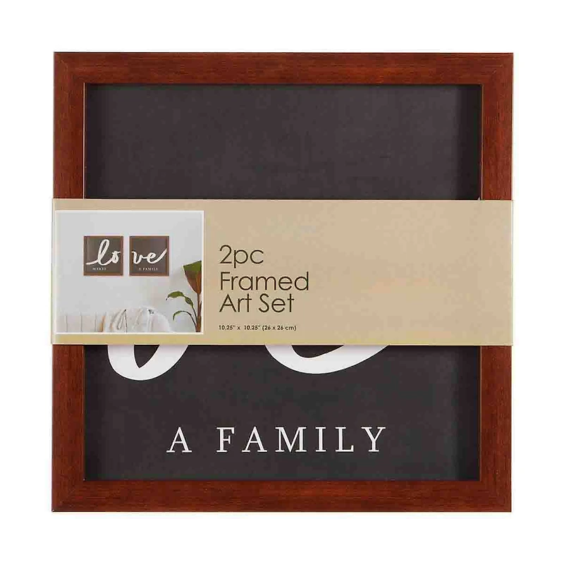 Assorted Sentiment Wall Art, 2 ct