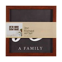 Assorted Sentiment Wall Art, 2 ct