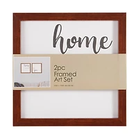 Assorted Sentiment Wall Art, 2 ct