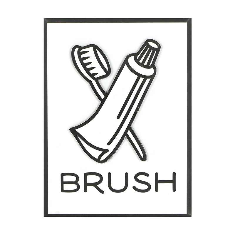 Bath Theme Art, 6 in x 8 in