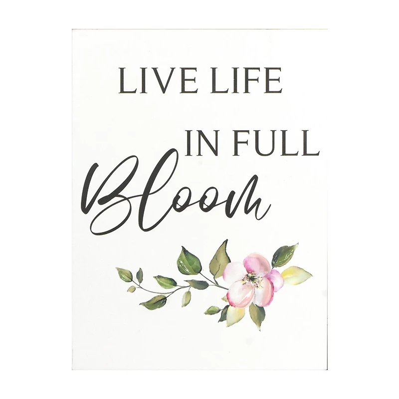 Floral Bloom Art, 6 in x 8 in