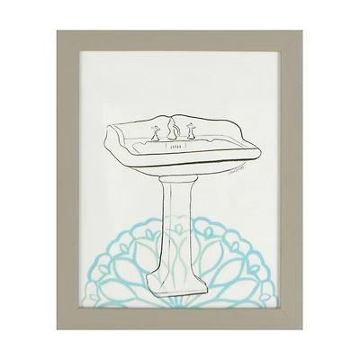 Bath Theme Art, 8 in x 10 in